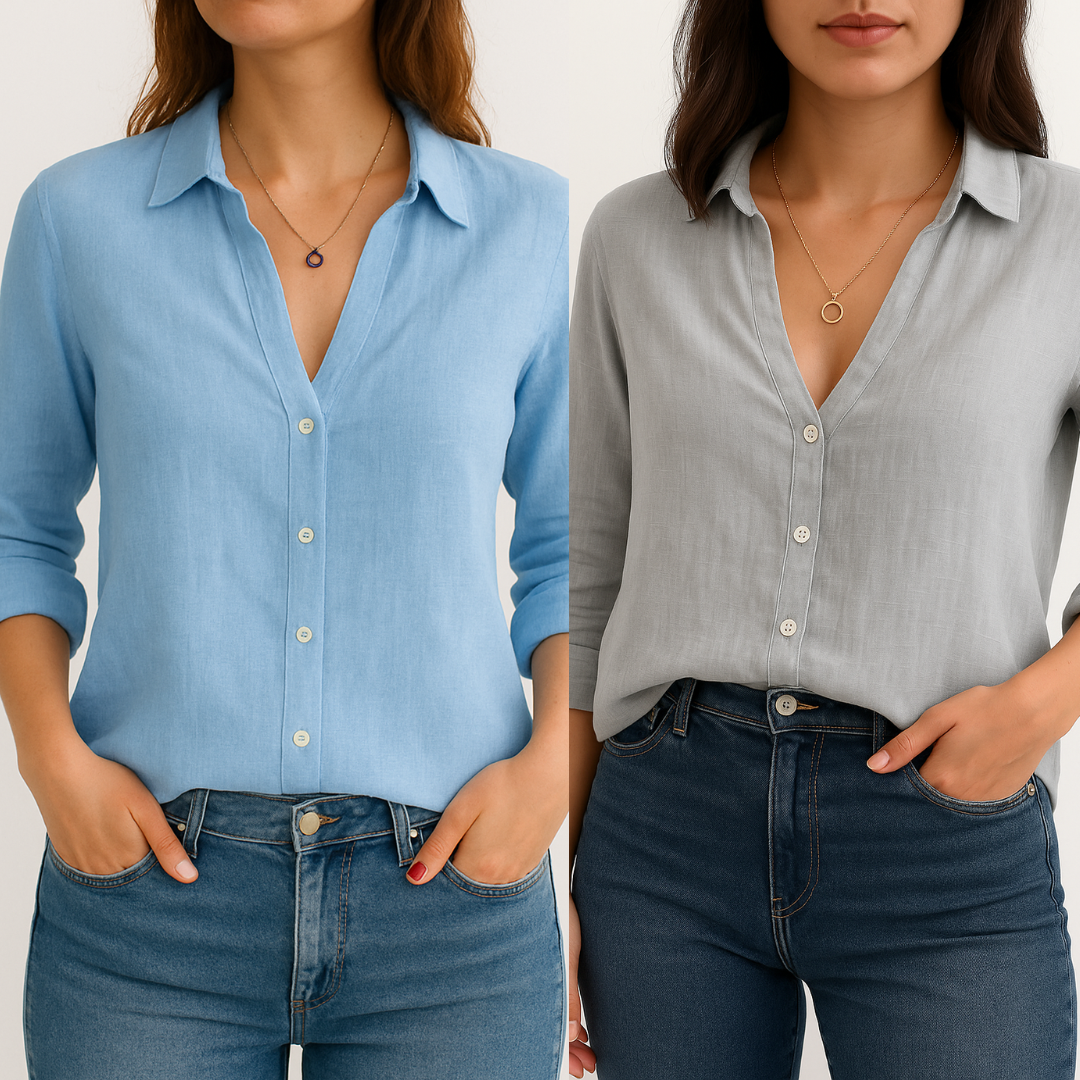 Compre 1 Leve 2 Blusa de Linho AMIE