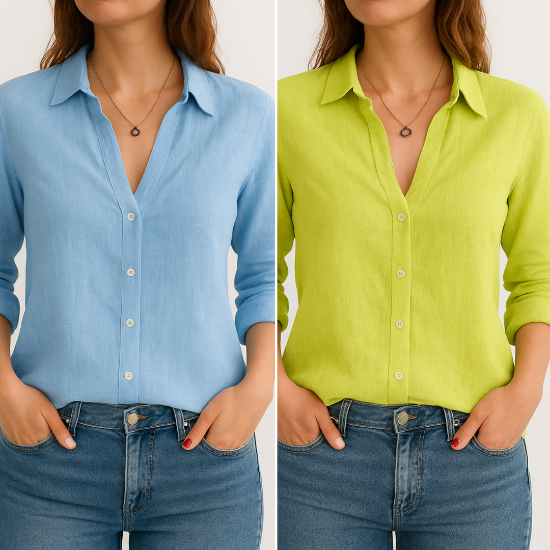 Compre 1 Leve 2 Blusa de Linho AMIE