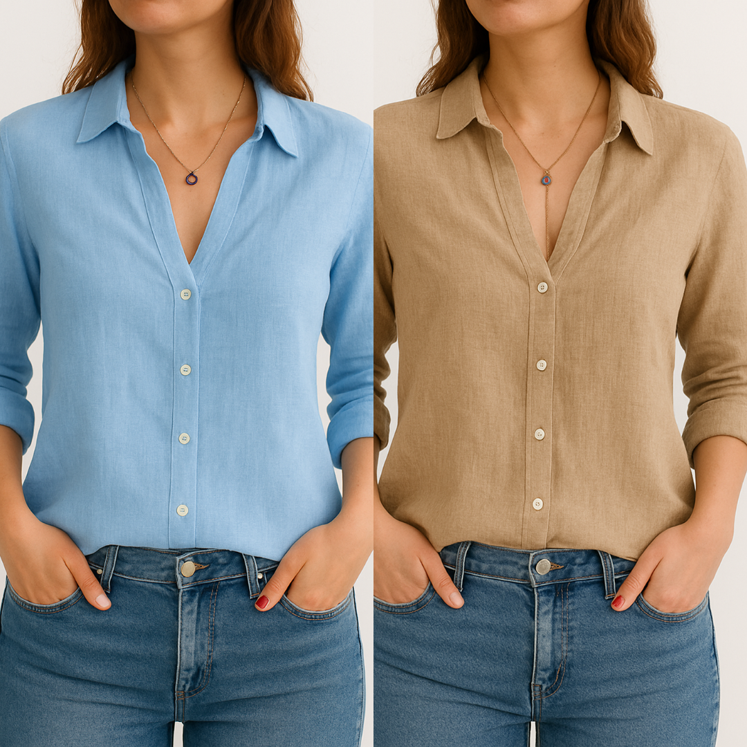 Compre 1 Leve 2 Blusa de Linho AMIE