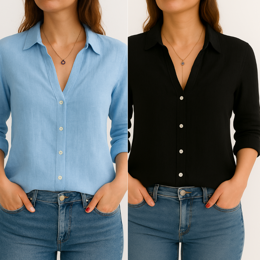 Compre 1 Leve 2 Blusa de Linho AMIE