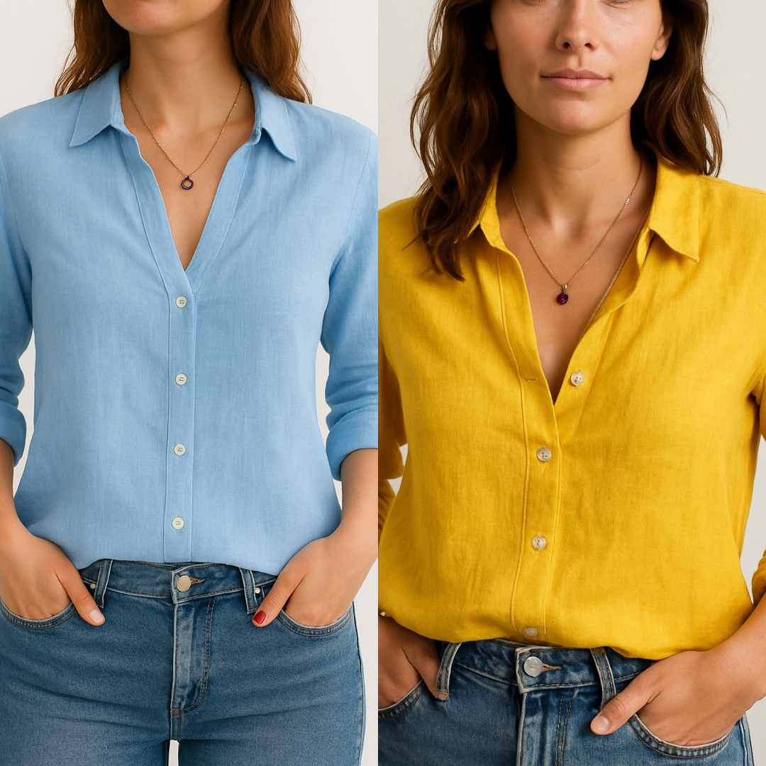 Compre 1 Leve 2 Blusa de Linho AMIE
