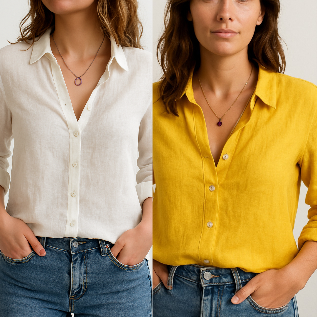 Compre 1 Leve 2 Blusa de Linho AMIE