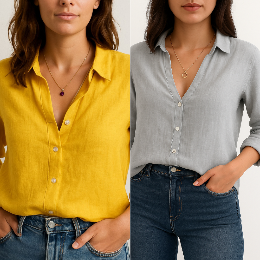 Compre 1 Leve 2 Blusa de Linho AMIE