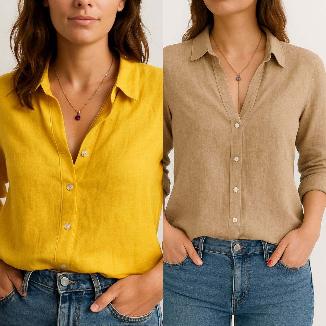 Compre 1 Leve 2 Blusa de Linho AMIE