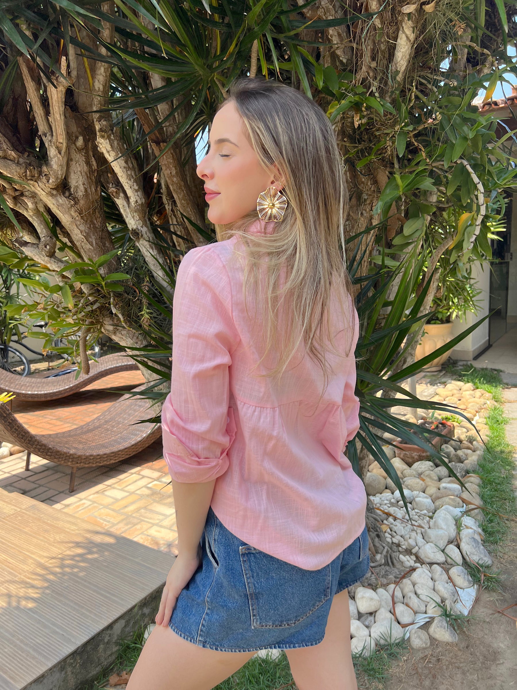 Compre 1 Leve 2 Blusa de Linho AMIE