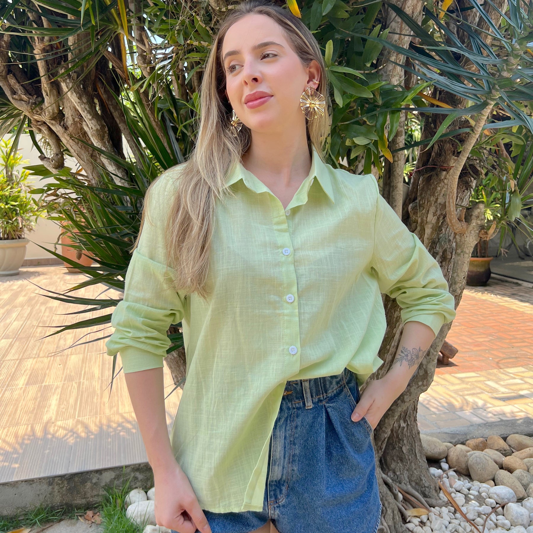 Compre 1 Leve 2 Blusa de Linho AMIE