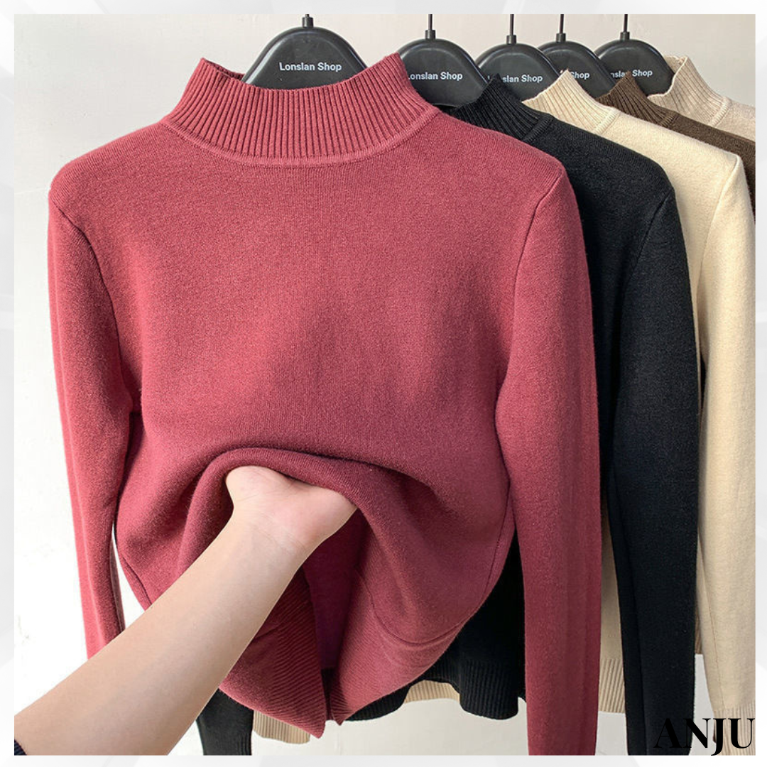 Blusa Peluciada Sem Gola LIA